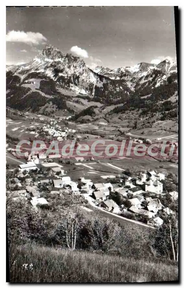 Bernex (Haute-Savoie) — Vista geral e a Dent d'Oche — Les Éditions CELLARD BRON - Frente