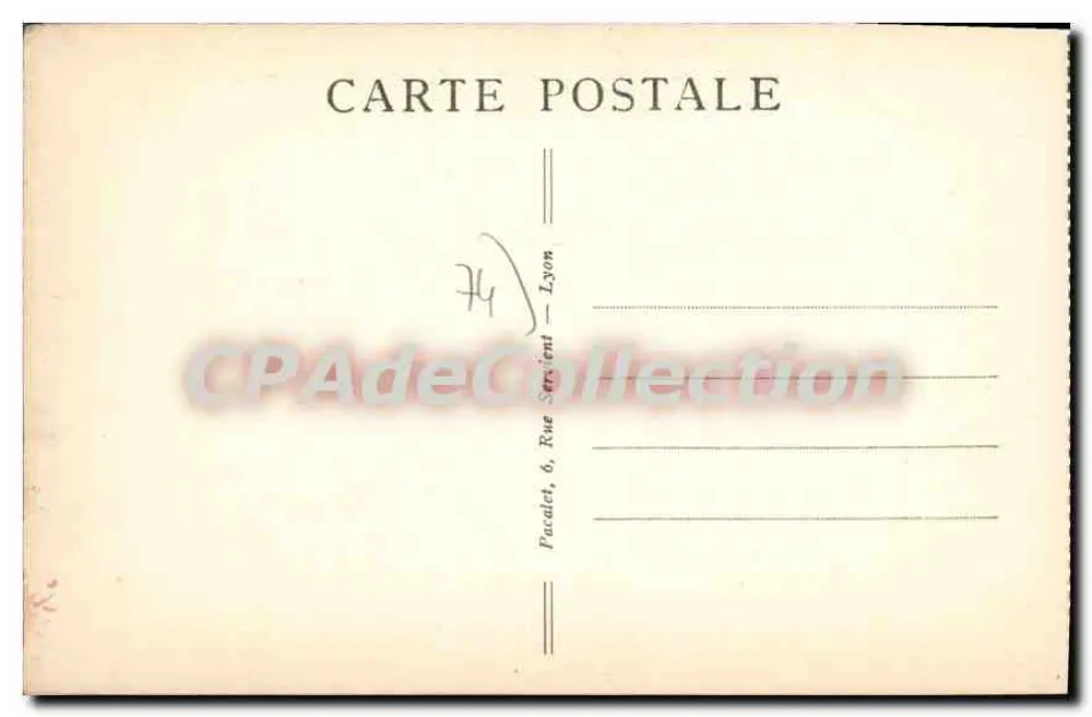 Abondance (Haute-Savoie), alt. 927 m. — Vale de Richebourg — P.L. - Verso