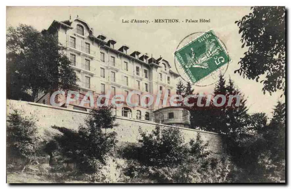 Lago de Annecy - MENTHON - Hotel Palace - Anverso