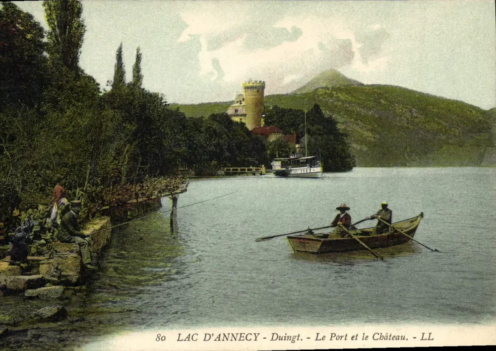 See Annecy - Der Hafen und das Schloss — LL, n°80 - Vorderseite