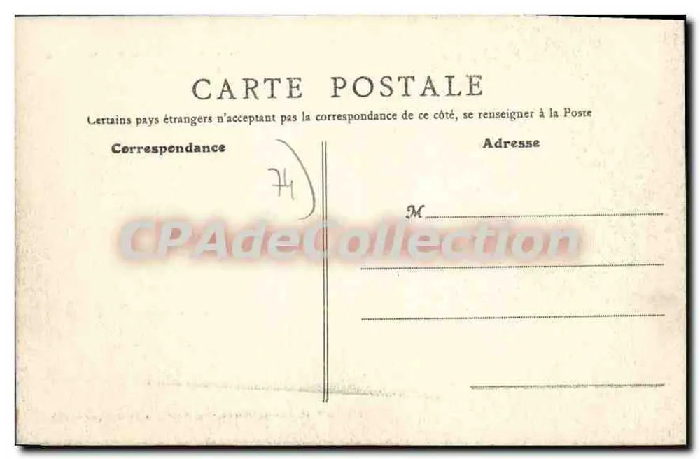 Le Fayet-Saint-Gervais-les-Bains — Allgemeiner Blick — Ausgabe P. H. Gross, Genf - Rückseite