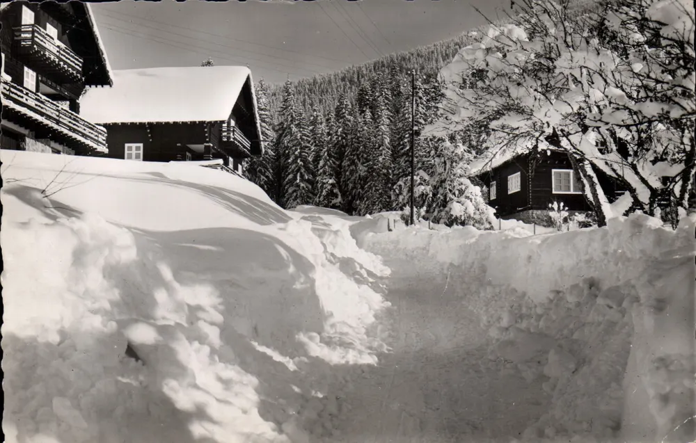 Les Carroz-Araches (Haute-Savoie) — Höhe 1140 m — Éditions G. Morel, Annecy - Vorderseite