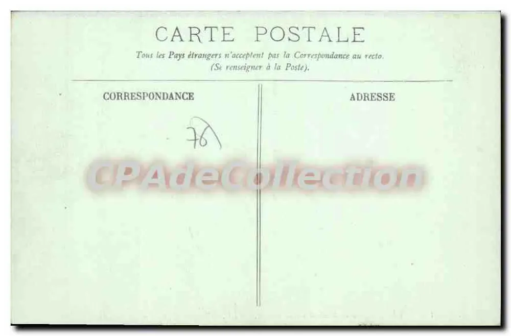 La Bouille — Auf der Straße zu den Moulineaux — LL. - Rückseite