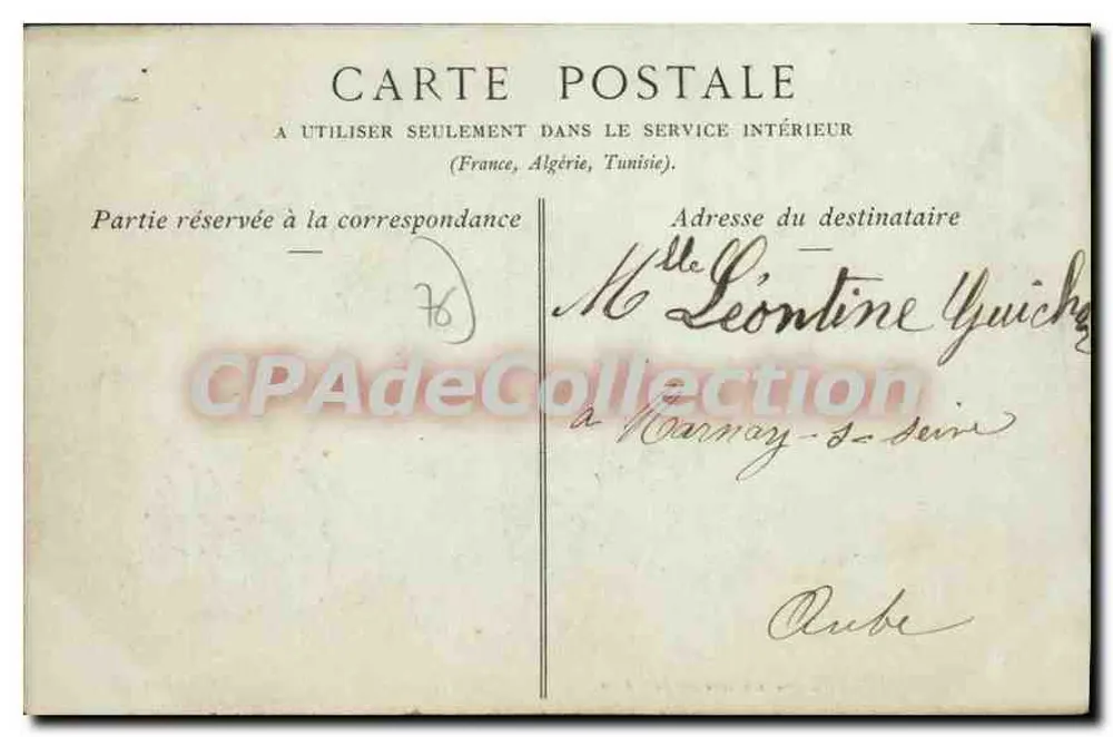 Dieppe — A Rua da Grève — Coleções ND Fot n°56 - Verso