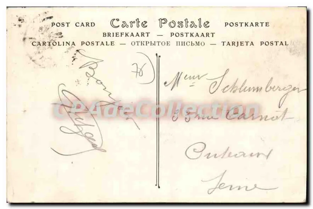 Dieppe — Das Dampfschiff « Newhaven » zum Zeitpunkt des Abfahrts — Verlag unbekannt, Nr. 472 - Rückseite