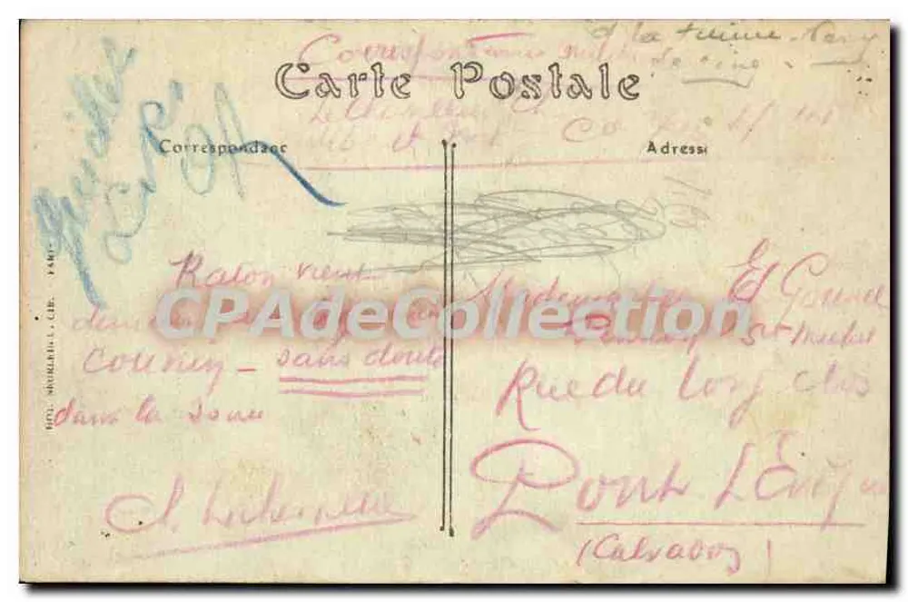 Dieppe — O Hotel Metrópole — ND. Fot. n°287 - Verso