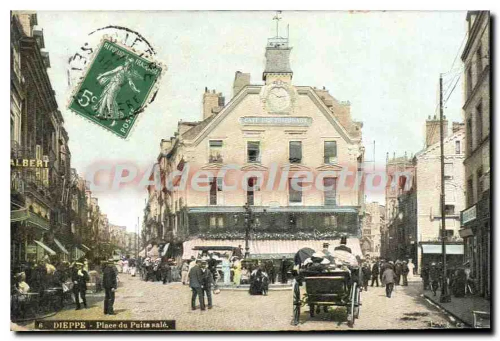 Dieppe - Pátio do Poço Salgado — Café dos Viajantes — editor não identificado, n°6 - Frente