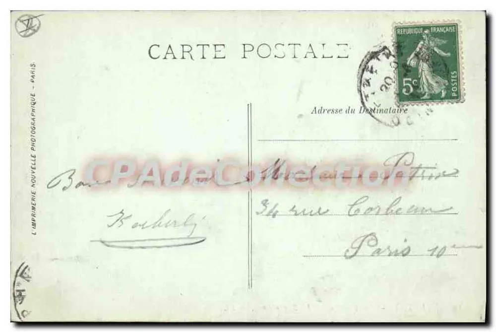 ÉTRETAT — De Kliffen — De Manneporte — LL. - Achterkant