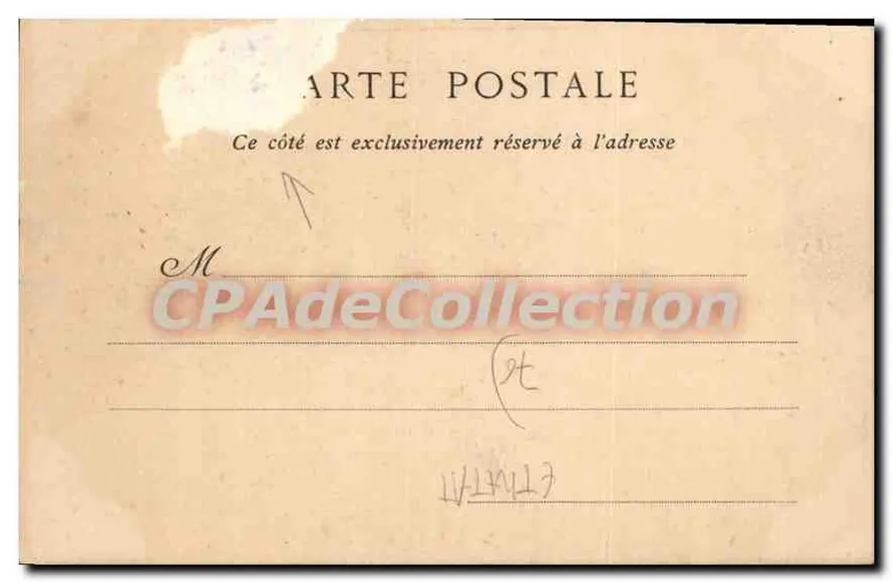 Étretat — O Hotel das Rochas Brancas — M. Ed. Marminia, Dunoyer Frères, Successeurs, Beauvais - Verso