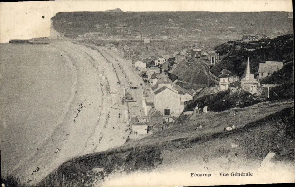 Fécamp — Vista Geral — G. Palfraix, editor - Frente