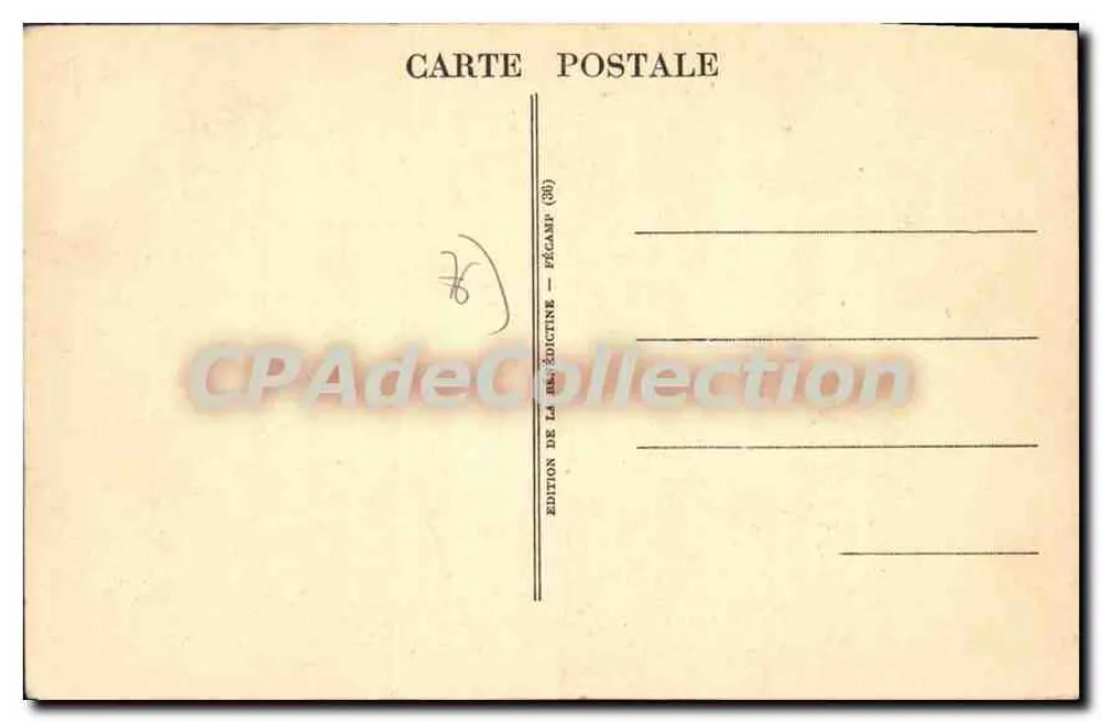 La Bénédictine in Fécamp — N° 6 — Die Etikettierstube - Rückseite