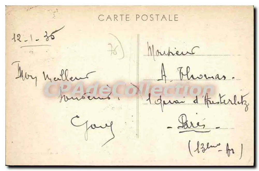 Fécamp (Seine-Inf.) — O Casino (Mauge, arquiteto) — Fot. Combier Macon - Verso