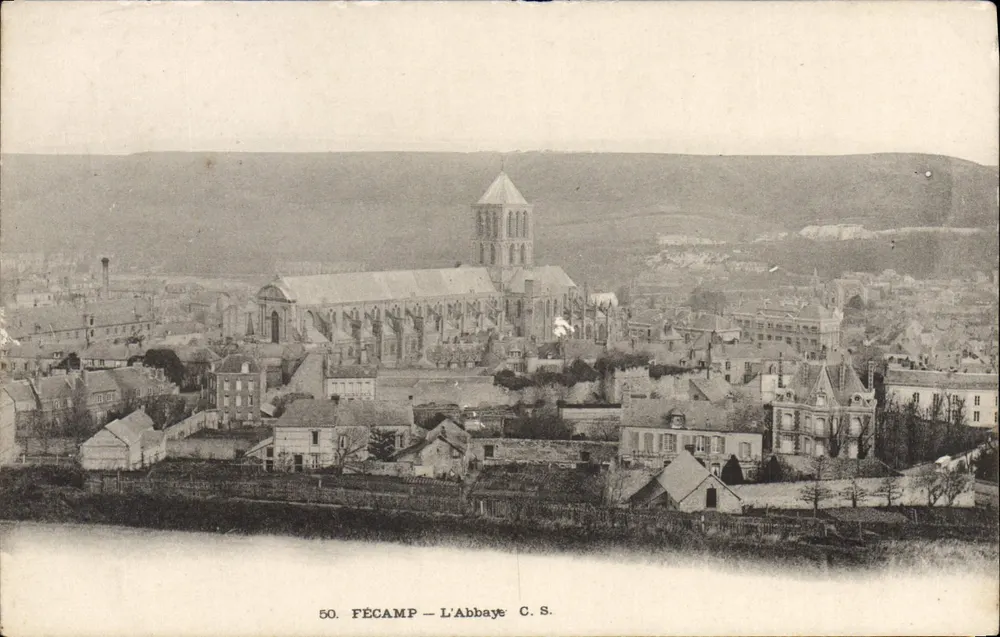 Fécamp — A Abadia — C.S. n°50 - Frente