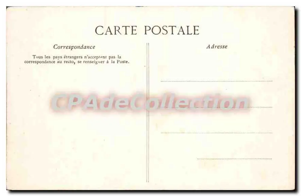 Fécamp — A Abadia — C.S. n°50 - Verso