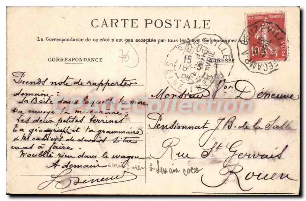 Fécamp (Frankreich) — Übersicht der Benedictine (industrieller Bereich). - Rückseite