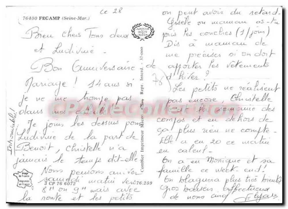 फेकैंप — पैनोरमिक दृश्य — प्रिंटरी मैकॉन - पीछे