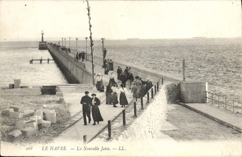Le Havre — A Nova Dique — LL, n° 268 - Frente