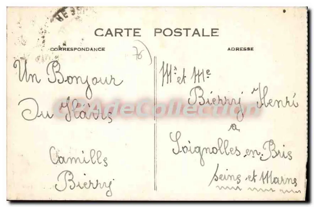 Le Havre — Boulevard — vista da praia — editor O.D. n°163 - Verso