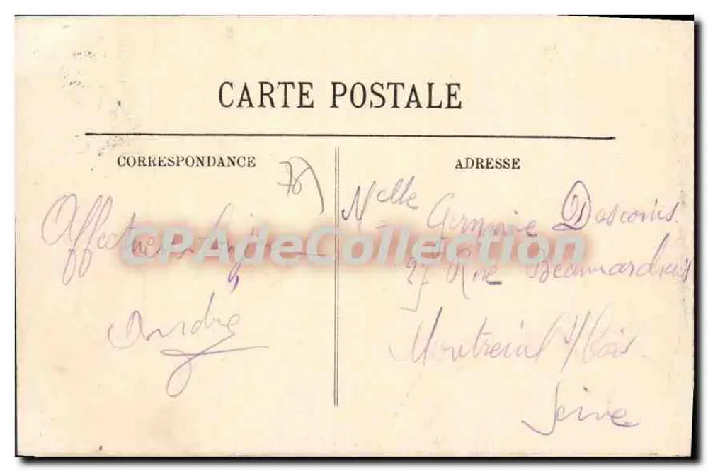 Le Havre — Palais des Régates — Konzertsaal — LL - Rückseite