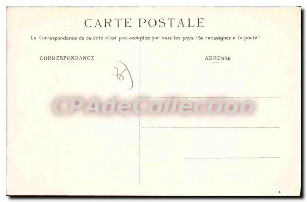 Le Havre — A Praça Alexandre III. — Editor não visível - Verso