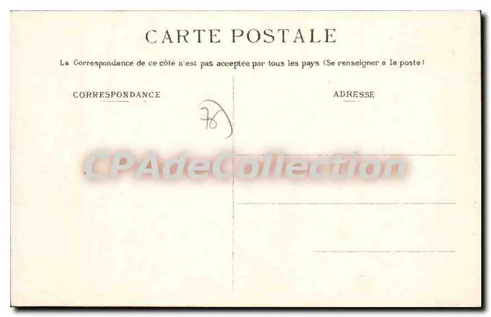 Le Havre — O Palácio de Justiça — CPAdeCollection - Verso