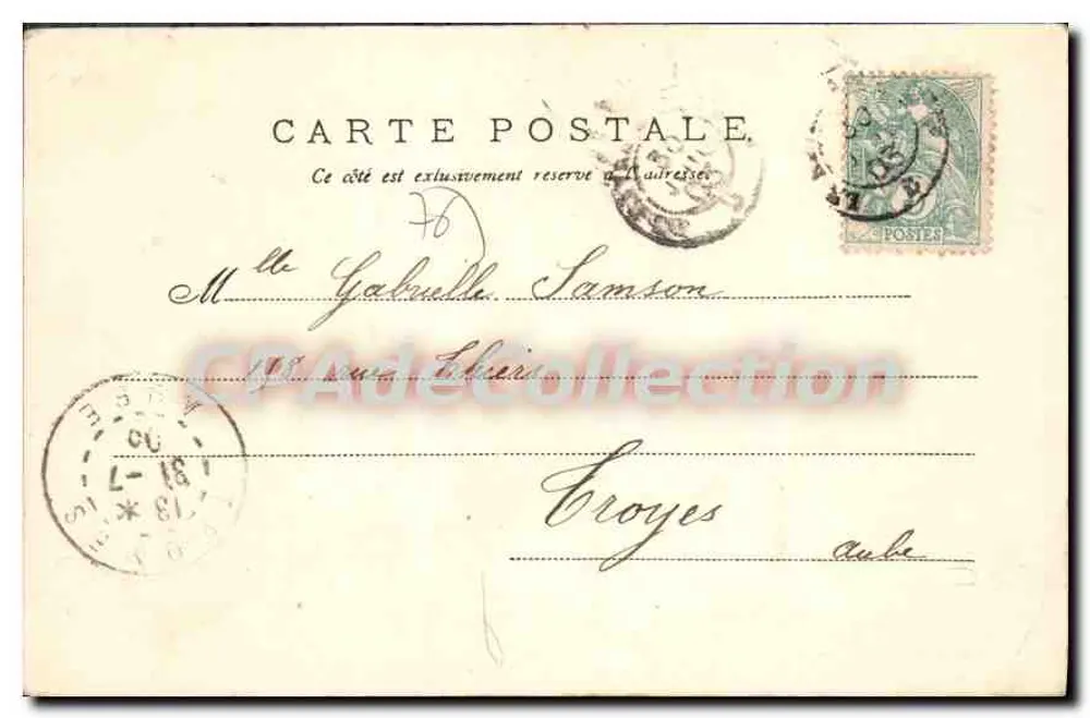 Le Havre — Entrada do Porto — V.P. 12 - Verso