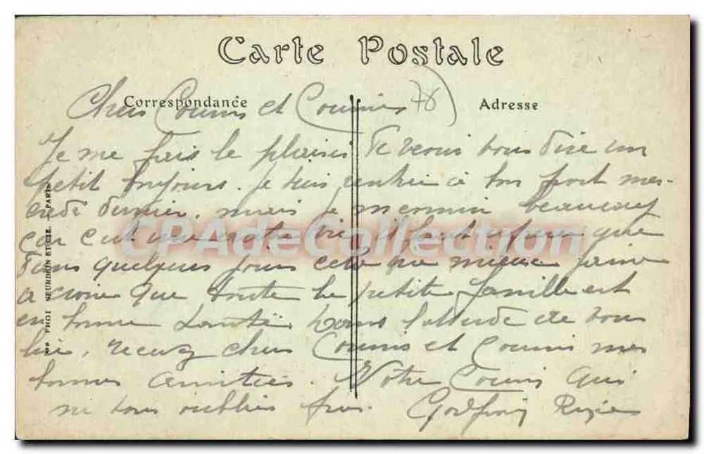 Le Havre — Kirche Notre-Dame und Rue de Paris — ND. Phot. - Rückseite