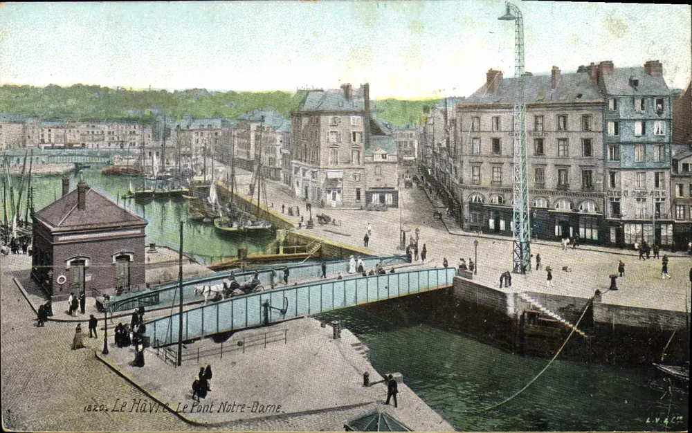 Le Havre — O Ponte Notre-Dame — LV4CS - Frente