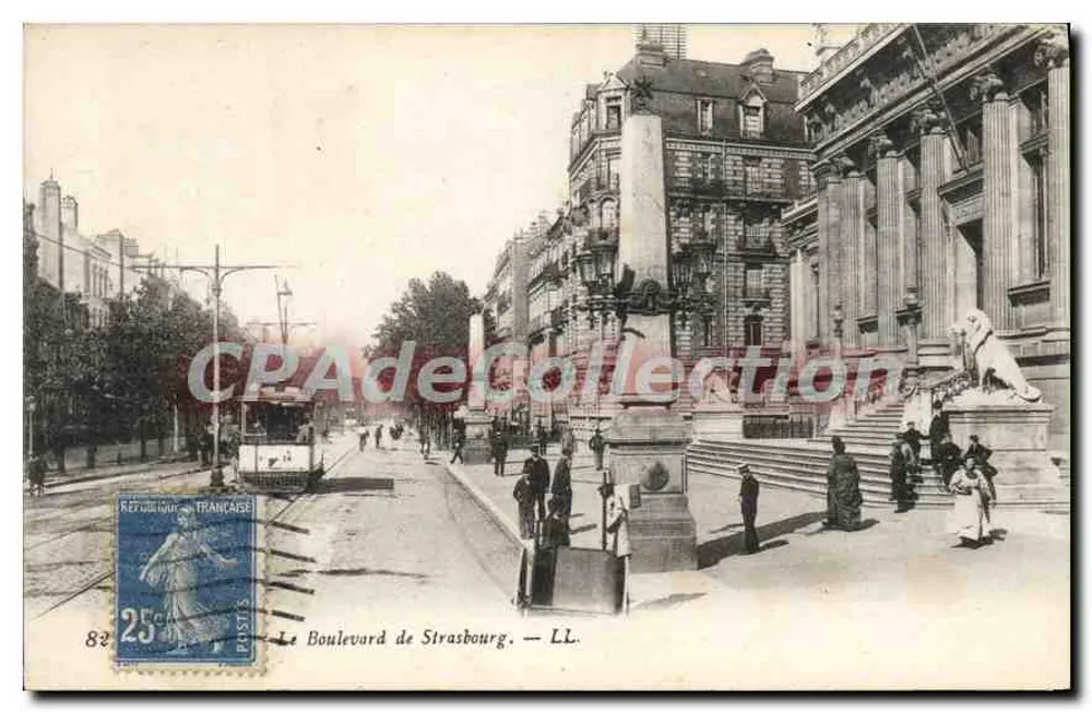 O Boulevard de Strasbourg — LL. — Editor LL. - Frente