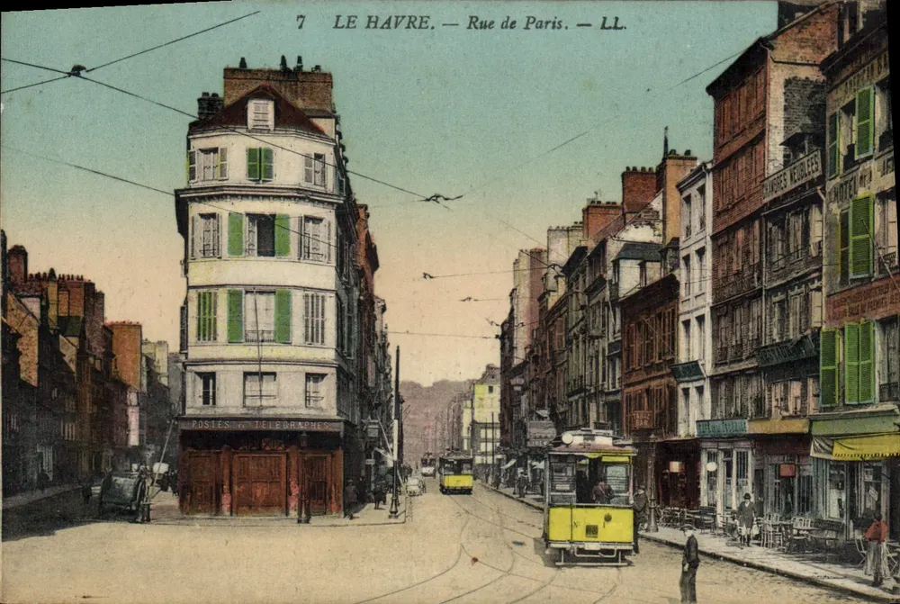 Le Havre — Rue de Paris — LL. - Frente