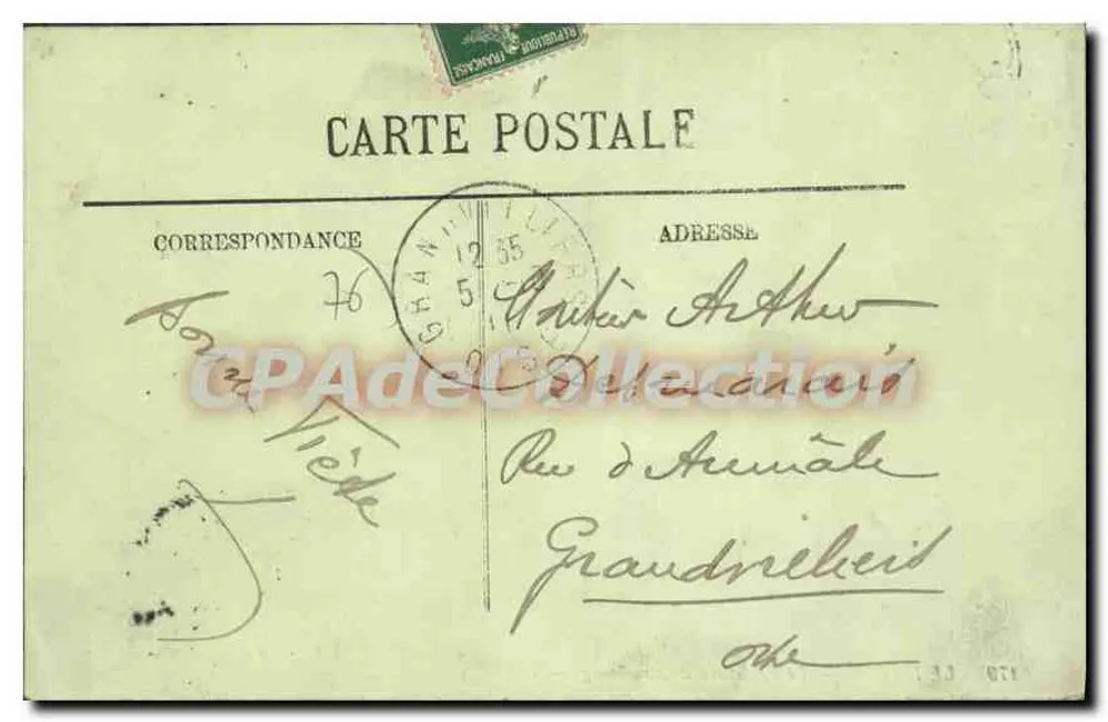 Le Havre — O Boulevard de Strasbourg — LL. n°179 - Verso