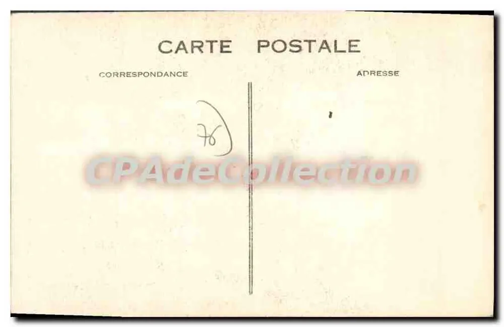 Le Havre — A Igreja de São Miguel — G. F. Le Havre - Verso