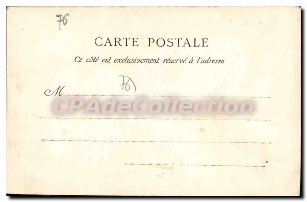 Le Havre — Die Station und der Cours de la République — La Normandie, N° 16 - Rückseite