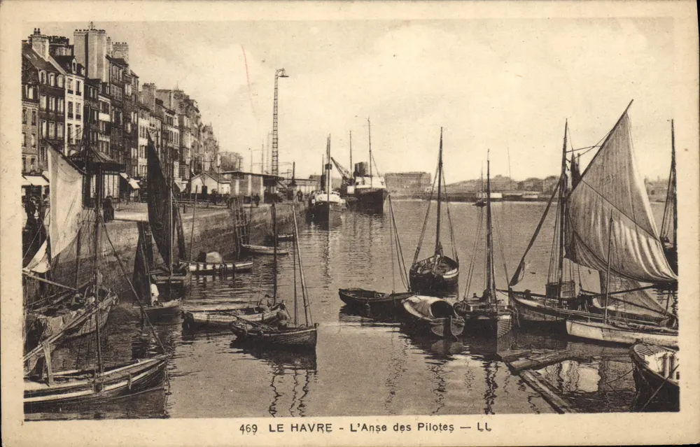 Le Havre - A L'Anse des Pilotes — LL, n° 469 - Frente