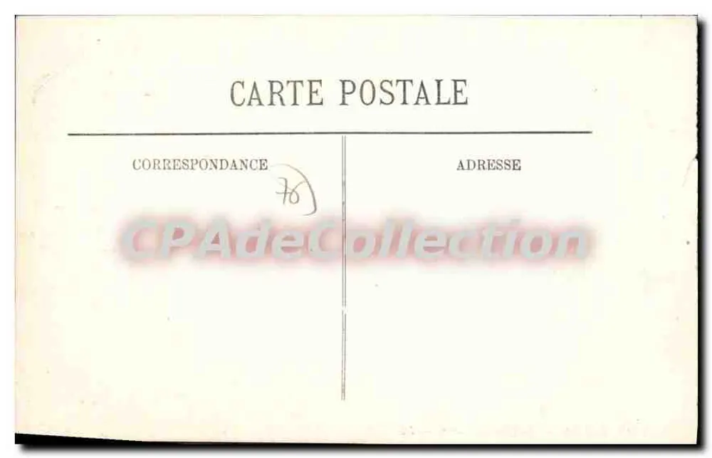 Rouen — O Cais de Paris — LL. — N° 140 - Verso