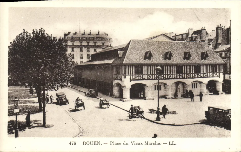 Rouen — Praça do Velho Mercado — LL. n° 476 - Frente
