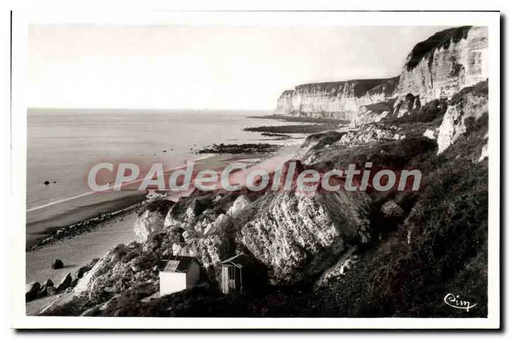 Saint-Jouin-sur-Mer — Les Falaises d'amont — Col. Brainville, Impr. Maccon - Vorderseite