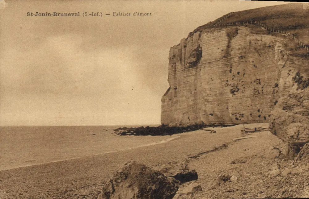 St-Jouin-Bruneval (S.-Inf.) — Falaises d'amont - Vorderseite