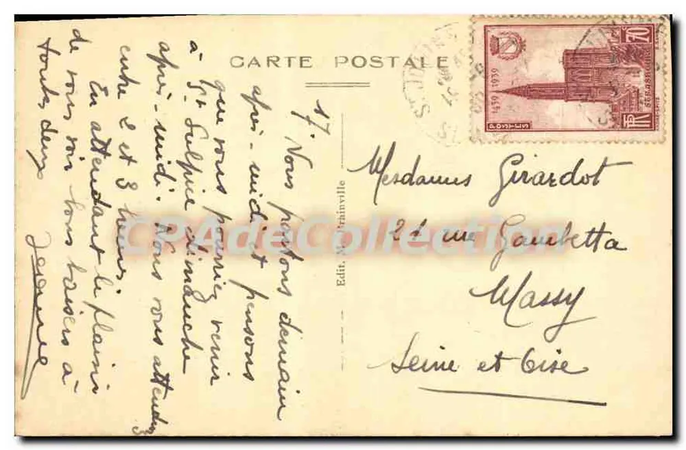 St-Jouin-Bruneval (S.-Inf.) — Falaises d'amont - Rückseite