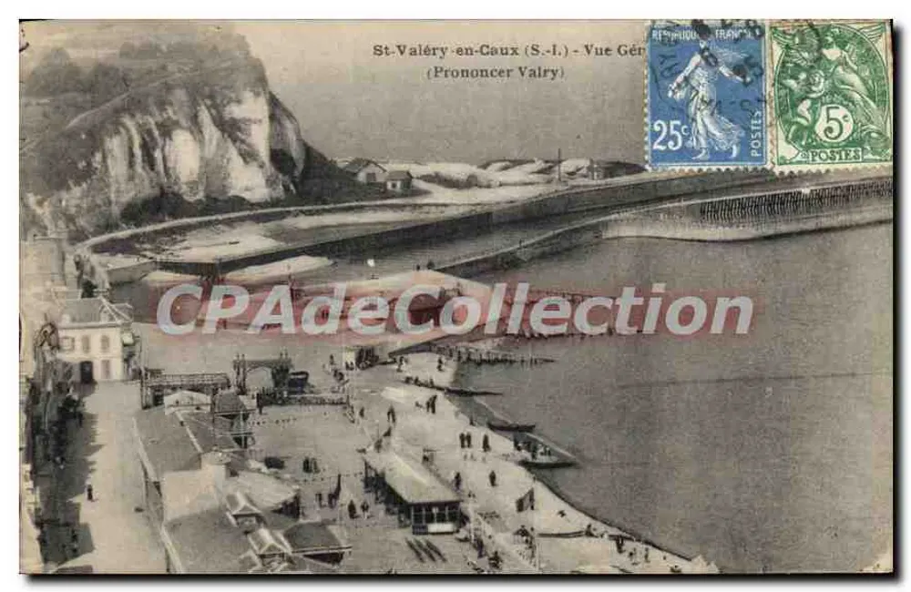 St-Valéry-en-Caux (S.-I.) - Vista Geral — editor não visível, número de série não visível - Frente