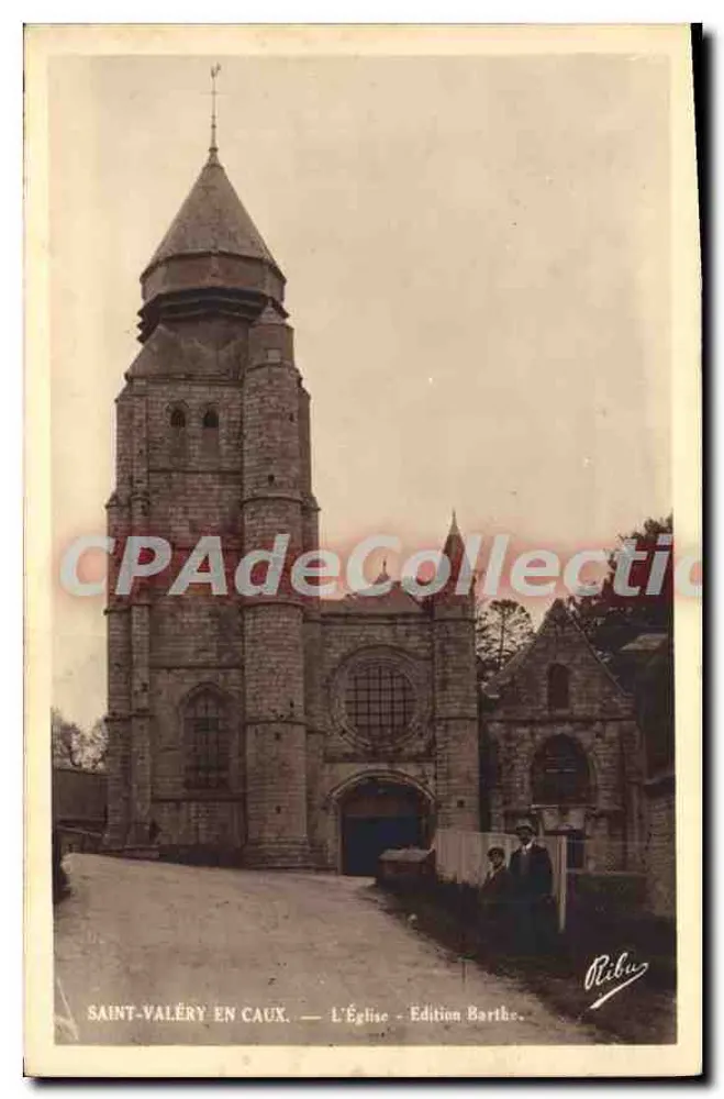 Saint-Valéry-en-Caux — A Igreja — Edição Barthe - Frente