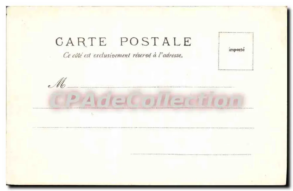 Le Tréport. As Villas da Praia — V.P. No. 98 - Verso