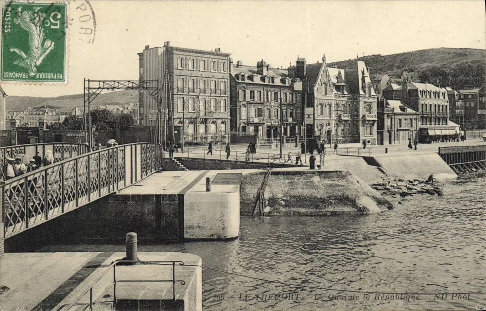 Le Tréport — O Cais do Povo — ND Fot. n°209 - Frente