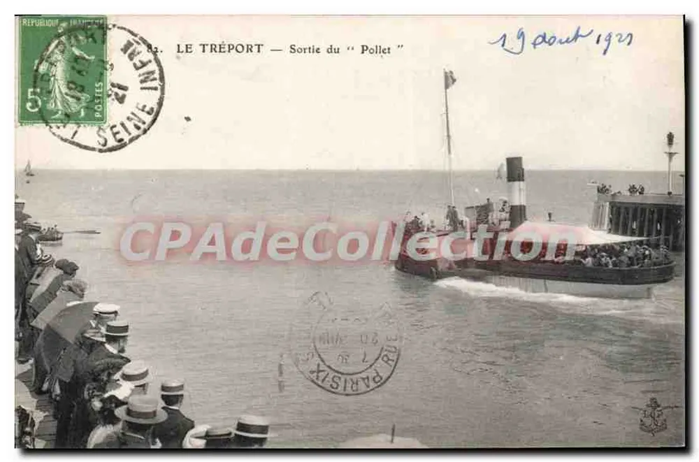 Le Tréport — Saída do "Pollet" - Frente