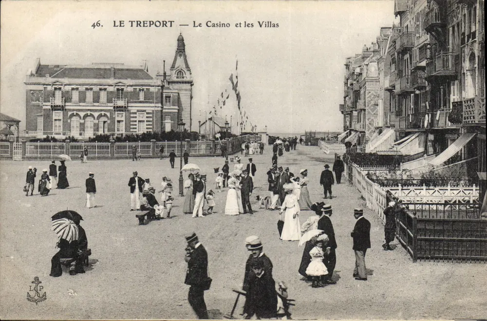 Le Tréport — Das Casino und die Villen — LP - Vorderseite