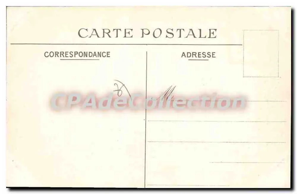 Le Tréport — Vista presa dal Calvario — C.A.B. n°27 - Verso