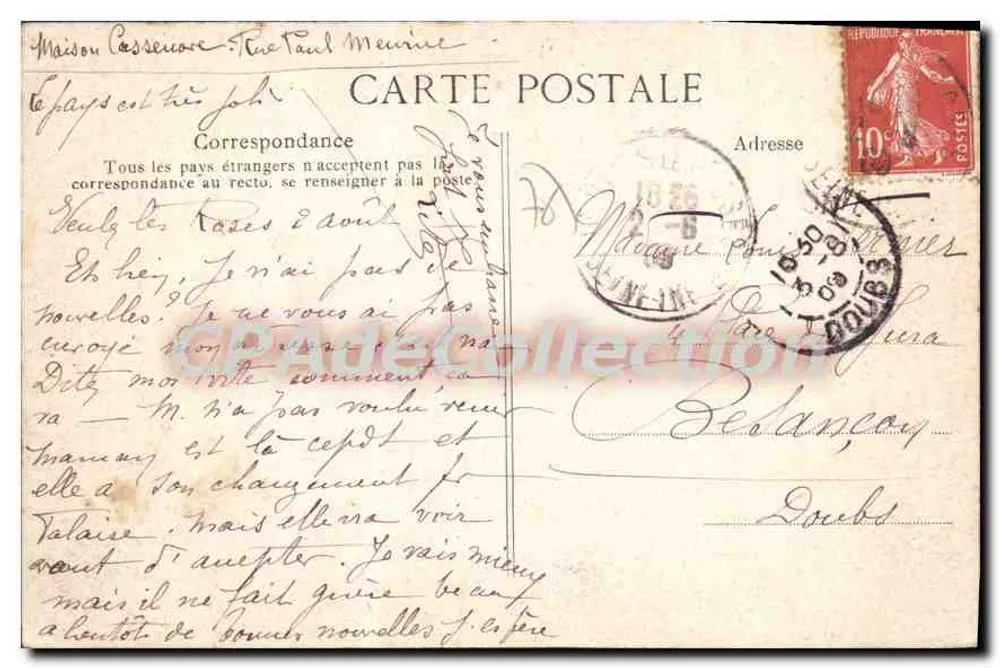 Veuves-les-Roses — Vista geral — L. J. — 652 - Verso