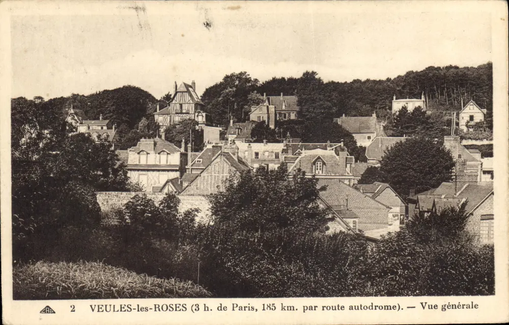 VEUULES-les-ROSES — Algemene uitzicht — Uitgave Bladout Blenдел - Voorkant
