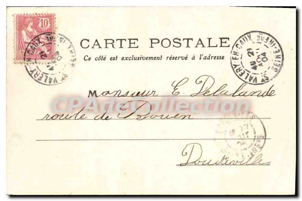 VEULES-LES-ROSES — Normannische Hofstätte und altes Taubenschlag — M. R. M. Verlag, n° 207 - Rückseite