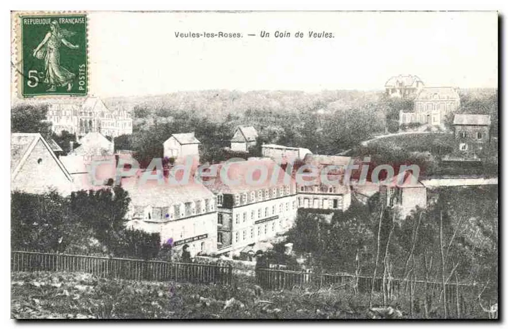 Veules-les-Roses — Um Canto de Veules. — Editor desconhecido, número de série não visível. - Frente